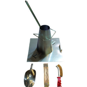 CONO DI ABRAMS SET CANTIERE ZINCATO