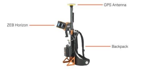 Geoslam Horizon backpack Nuovo