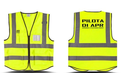 GILET ALTA VISIBILITA - PILOTA APR