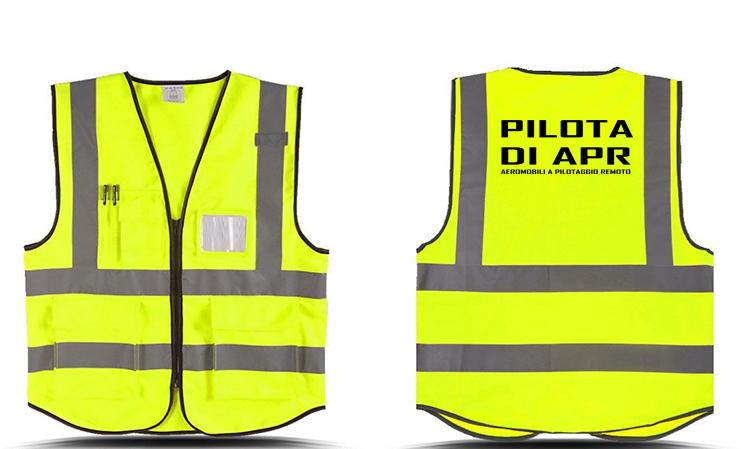 GILET ALTA VISIBILITA - PILOTA APR