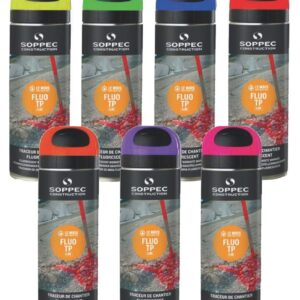 MARCATORI SPRAY 500 FLUO cf 12 PEZZI