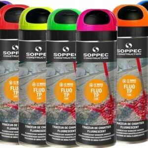 MARCATORI SPRAY 500 FLUO cf 12 PEZZI