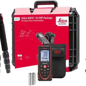 Leica Disto X3 P2P Pro Pack – Completo di treppiede e supporto